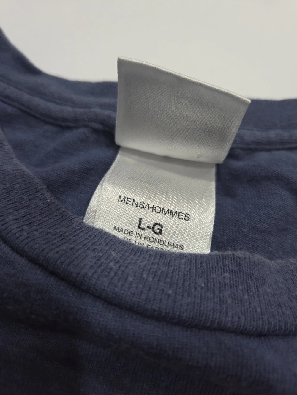 The North Face Men's Navy Graphic Crew Neck T-Shirt Sz.L